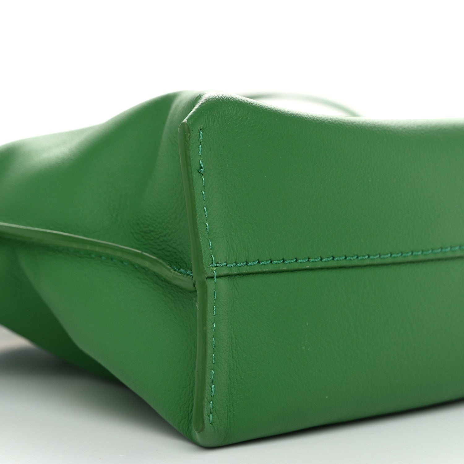 Loewe x SUNA FUJITA Nappa Bunny Mini Flamenco Knot Clutch Tropical Green 8 of 10