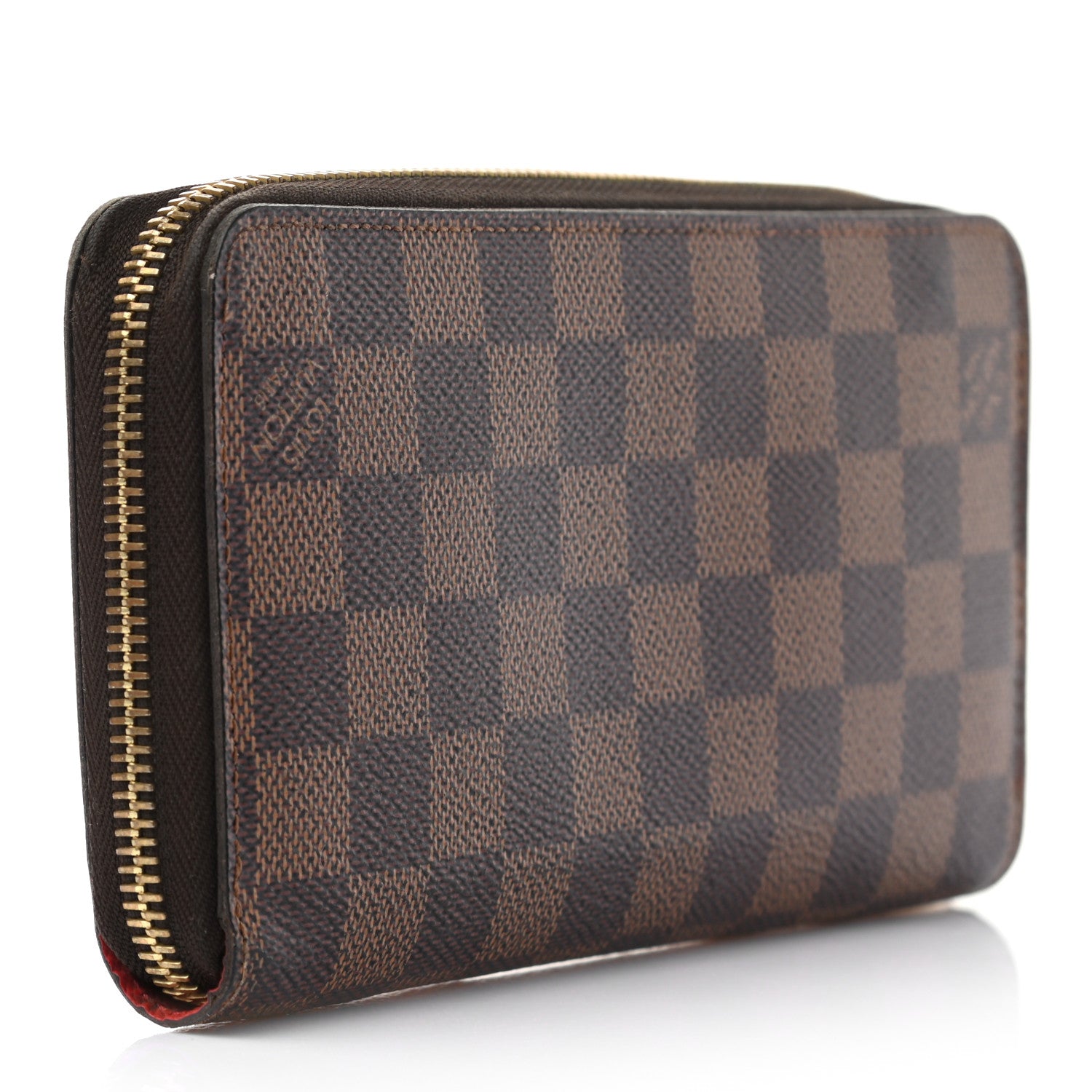 Louis Vuitton Damier Ebene 2015 Christmas Animation Zippy Wallet Poppy 3 of 8