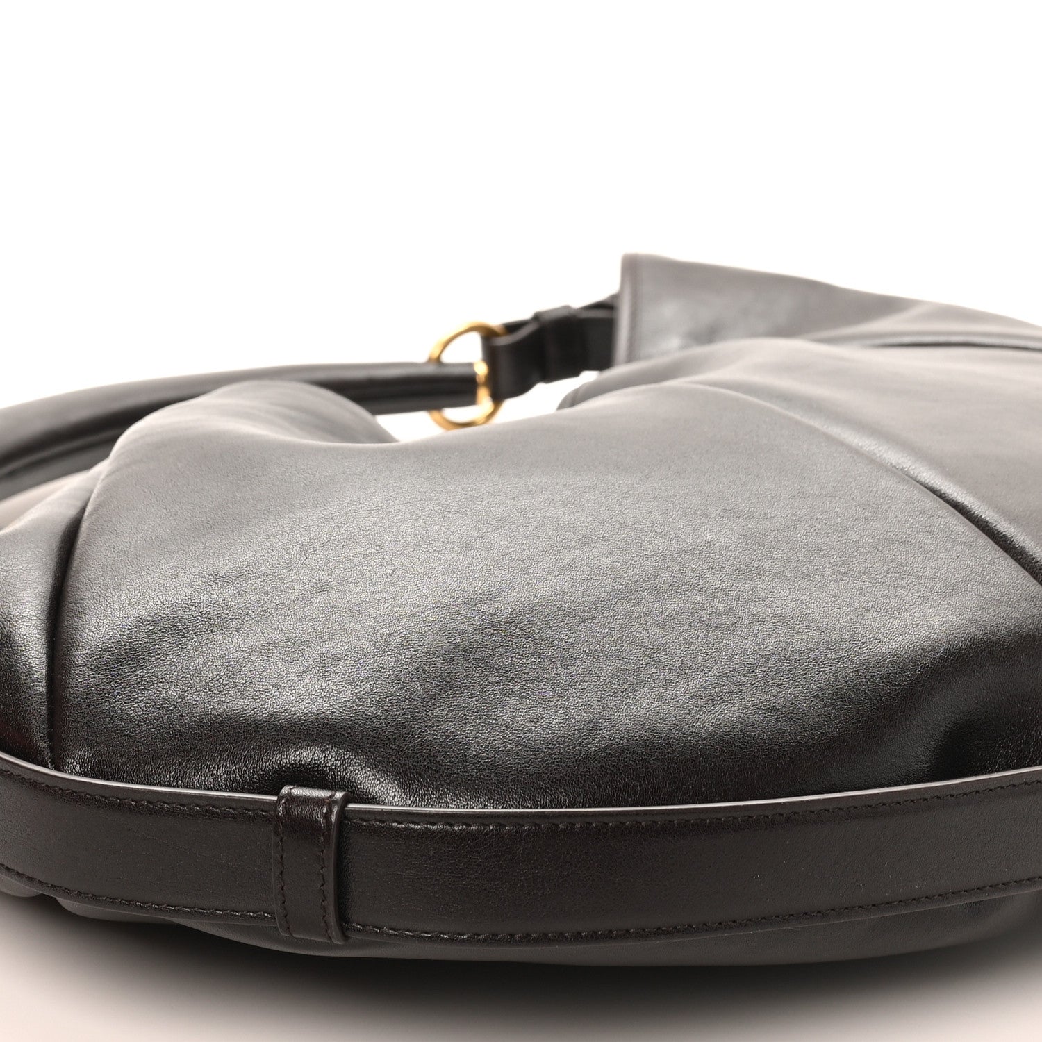 Saint Laurent Deerskin Mombasa Shoulder Bag Santal 25 of 30