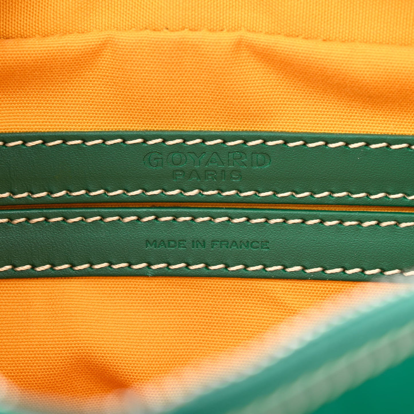 Goyardine Sac Cap Vert Green