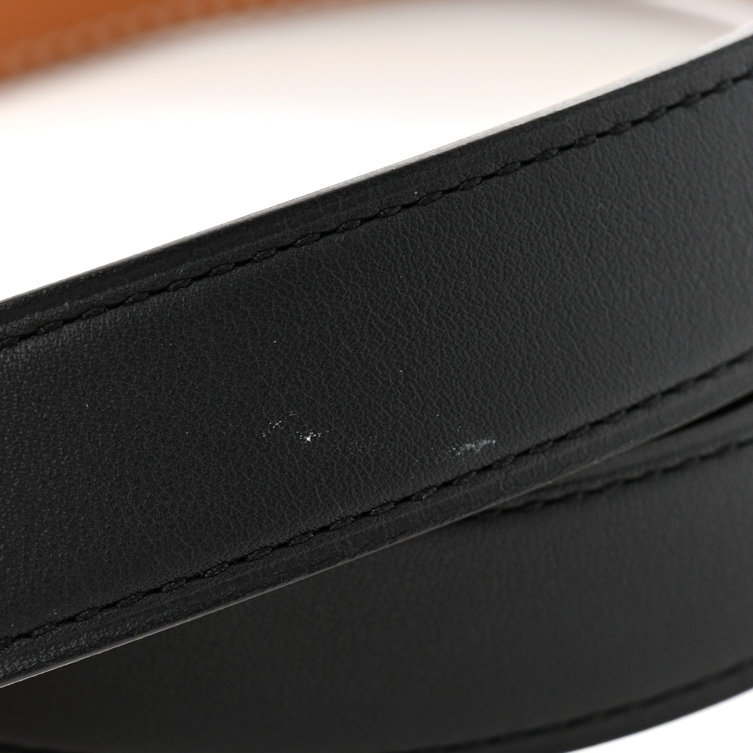 Hermes Swift Epsom 24mm Constance H Belt 65 Black Gold 6 of 7