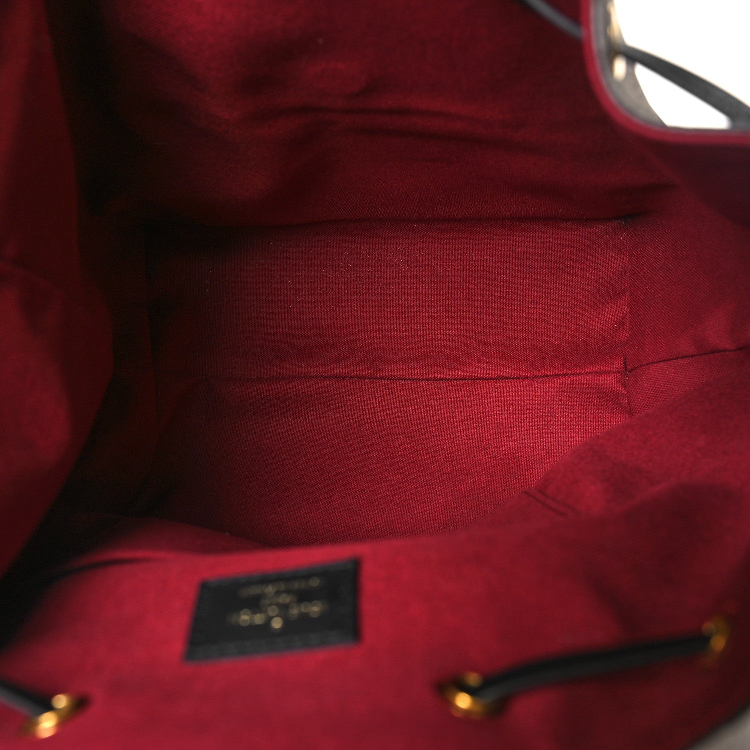 Louis Vuitton Monogram Montsouris PM Black 5 of 9