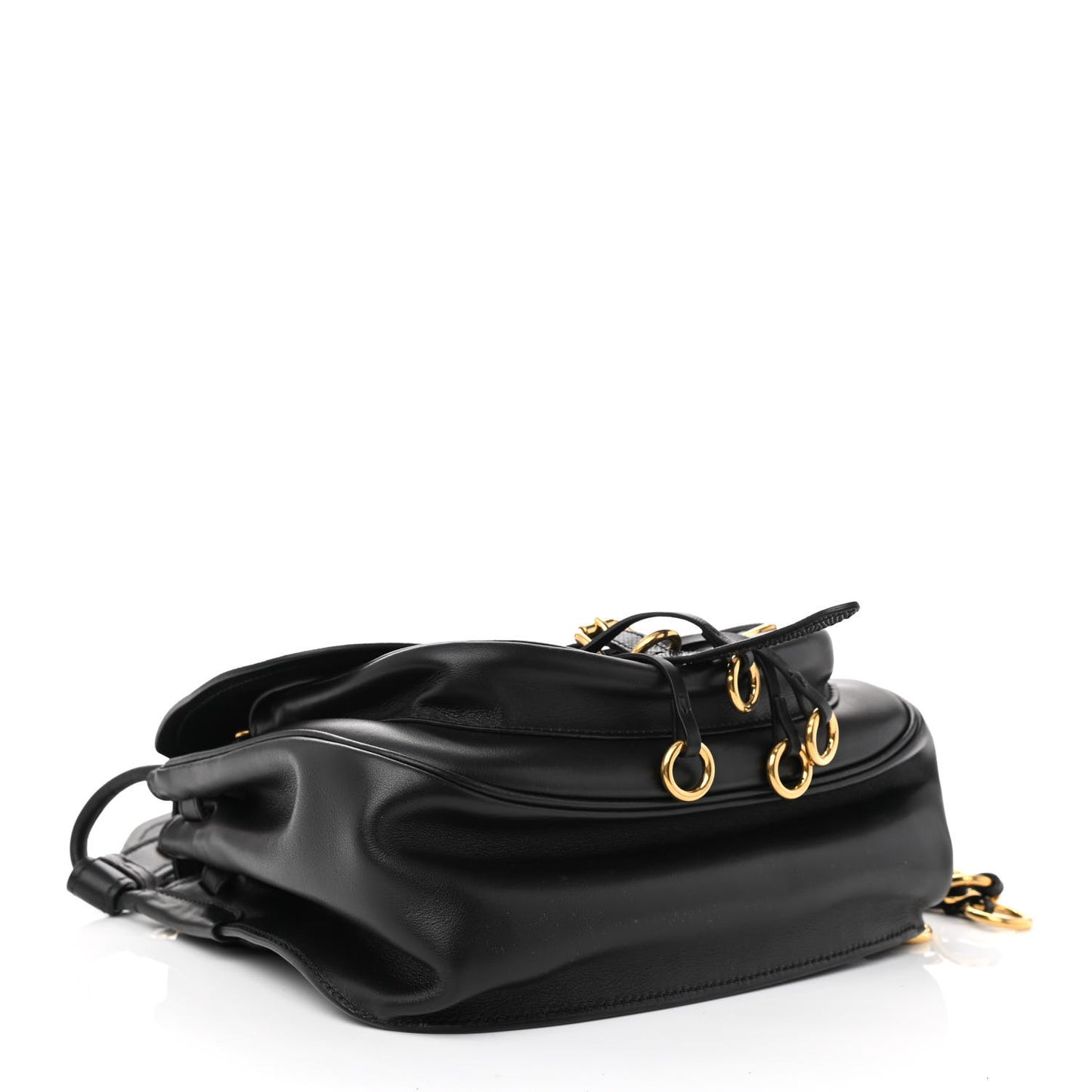 Saffiano Cuir Calf Corsaire Bag Black