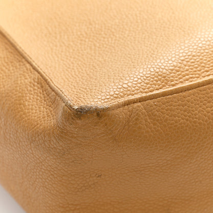 Chanel Caviar CC Tote Beige 18 of 21