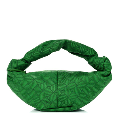Bottega Veneta Jacquard Mini Double Knot Bag Green 1 of 8