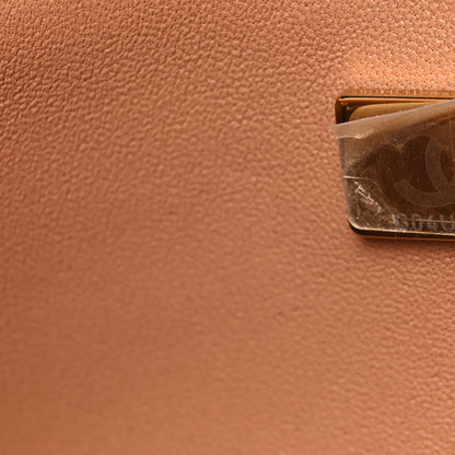 Chanel Lambskin Quilted Mini Rectangular Flap Brown 7 of 10
