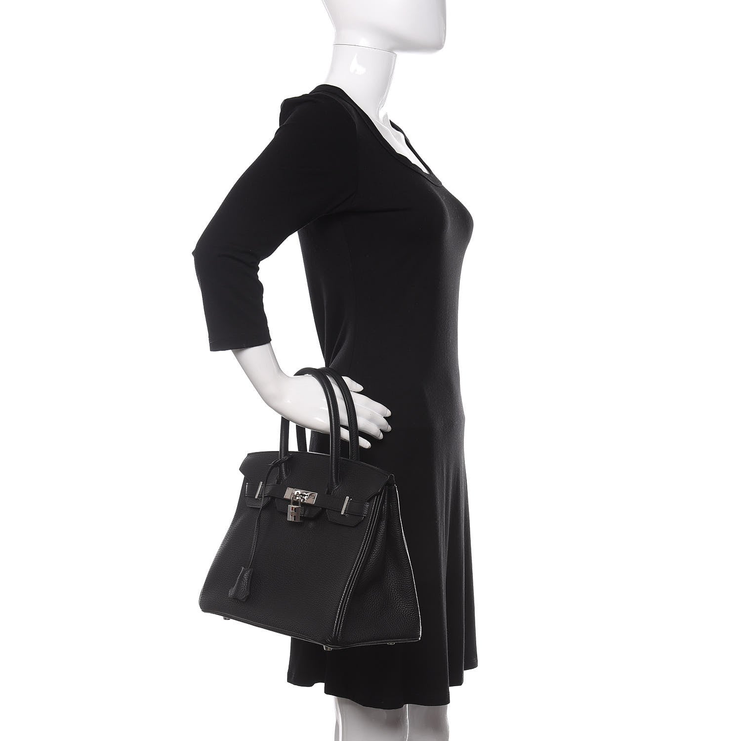 Hermes Togo Birkin 30 Black 2 of 12