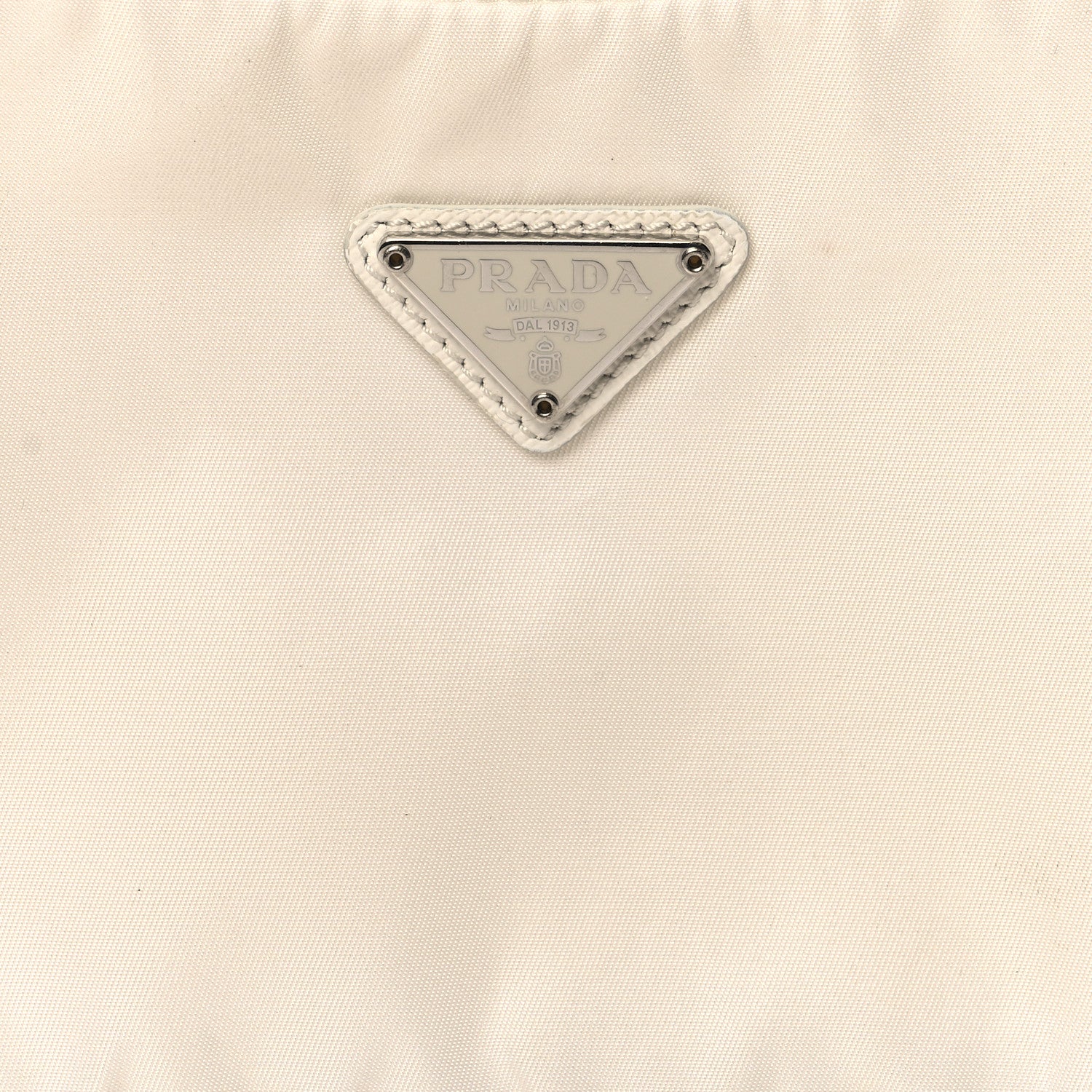 Prada Re-Nylon Saffiano Mini Re-Edition 2005 Bag White 7 of 10