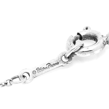Tiffany Sterling Silver Paloma Picasso Olive Leaf Heart Pendant Necklace 6 of 6