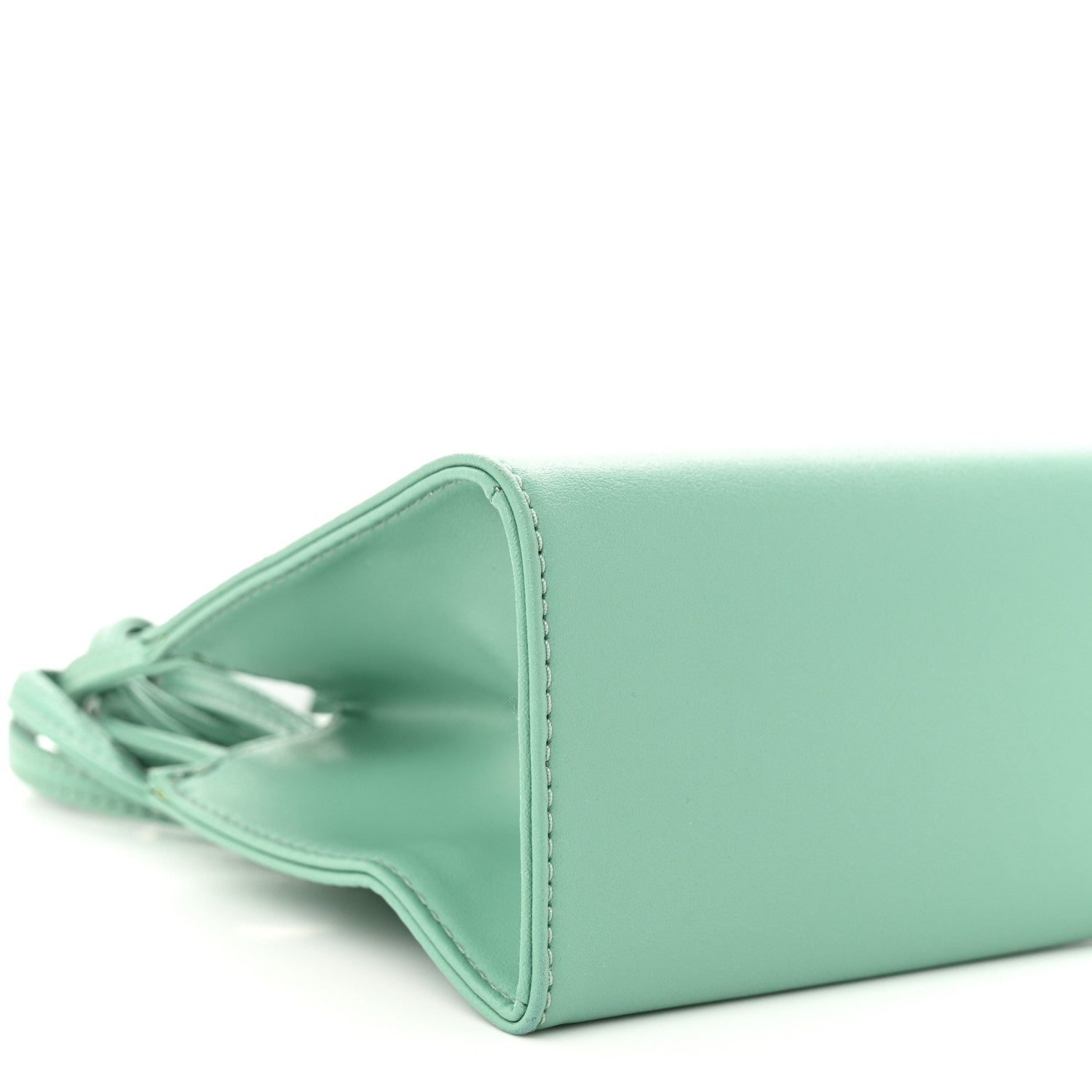 Telfar Vegan Leather Small Shopping Bag Sage 9 of 10