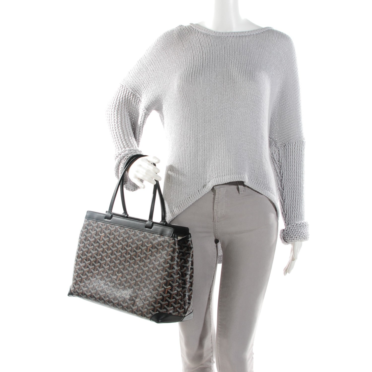 Goyard Goyardine Bellechasse PM Black 2 of 6