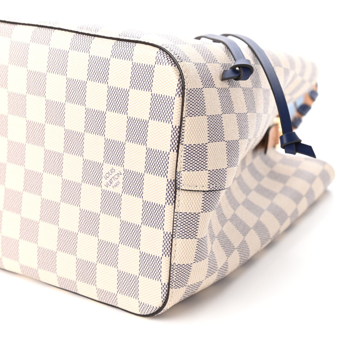 Louis Vuitton Damier Azur Braided Neonoe MM Blue 7 of 11