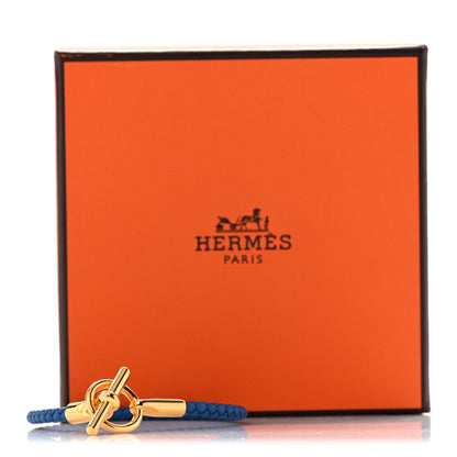 Hermes Swift Glenan H Bracelet T2 Bleu De France 6 of 6