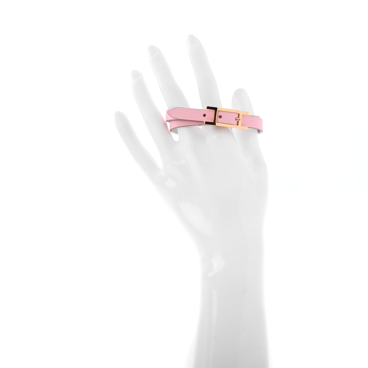 Swift Behapi Double Tour Bracelet T3 Rose Sakura Gris Perle