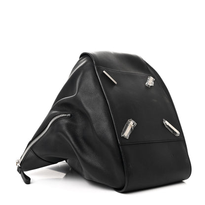 Loewe Calfskin Medium Hammock Shoulder Bag Black 4 of 11