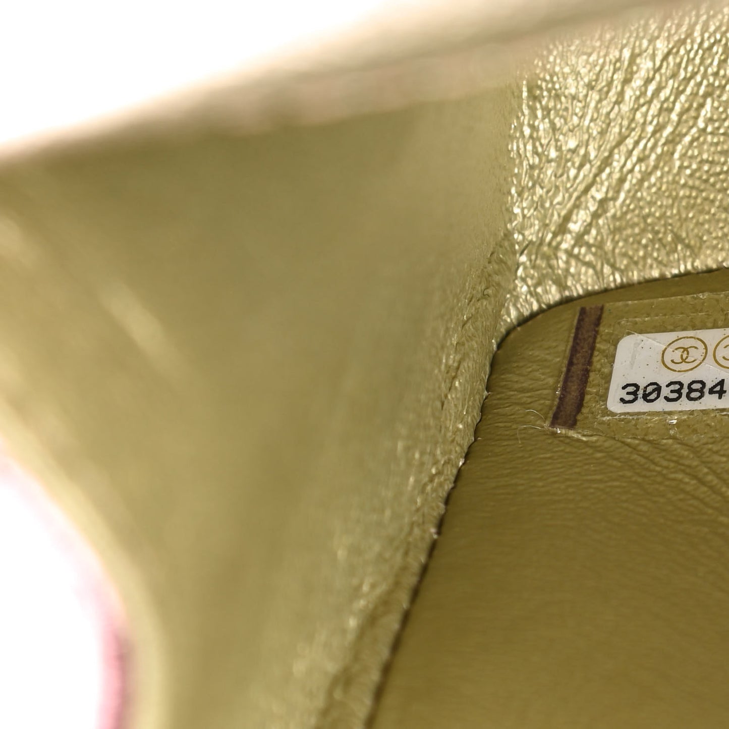 Metallic Goatskin Quilted Mini 2.55 Reissue Flap Multicolor