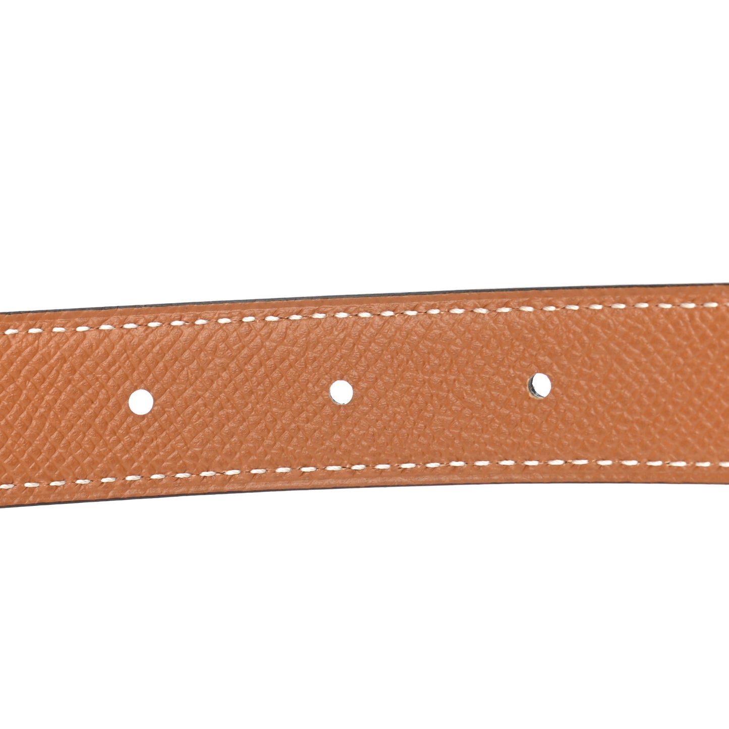 Swift Epsom 24mm Mini Constance H Belt 75 Black Gold
