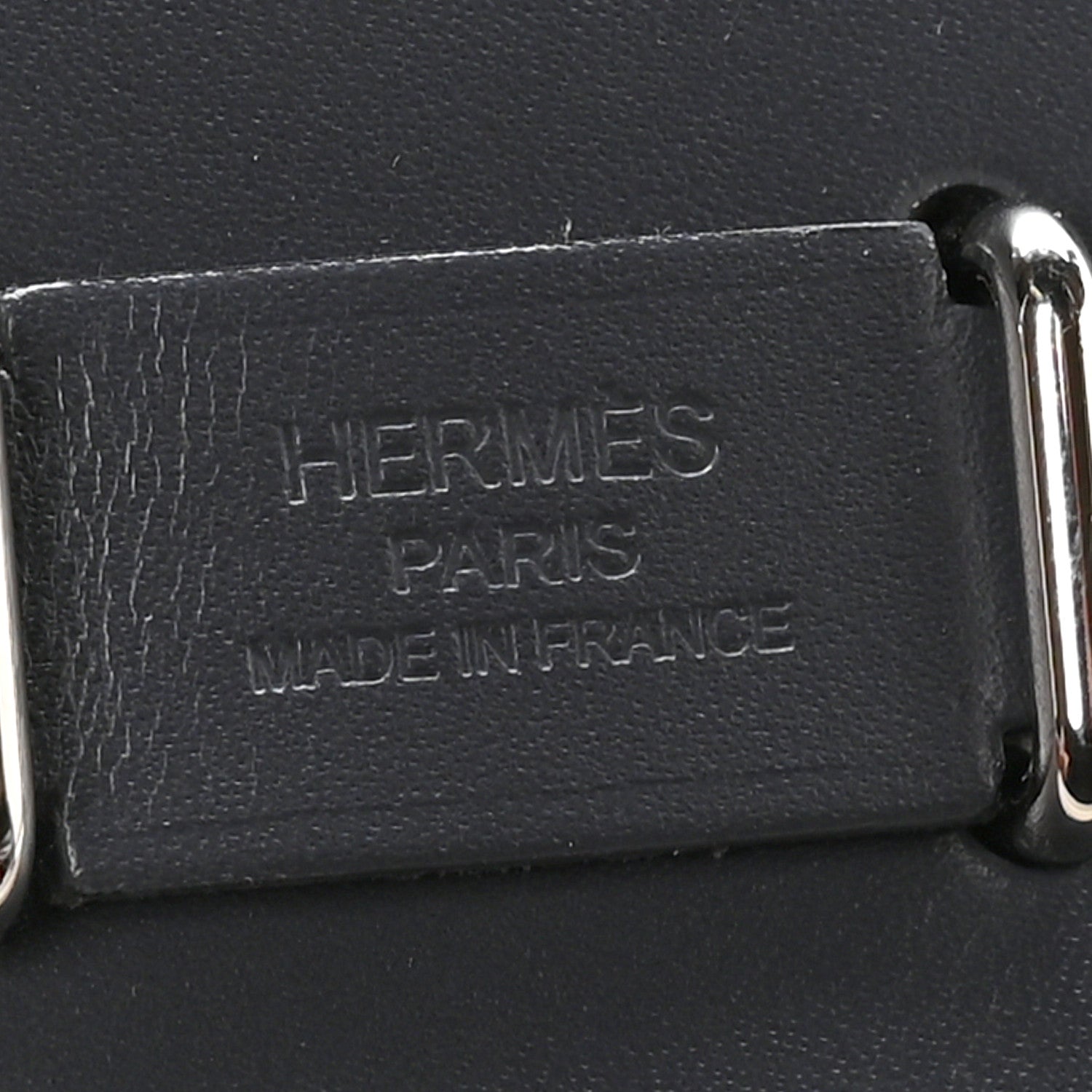 Hermes Military Toile Vache Hunter Herbag Zip Retourne 20 Ecru Bleu Glacier Ardoise 6 of 10