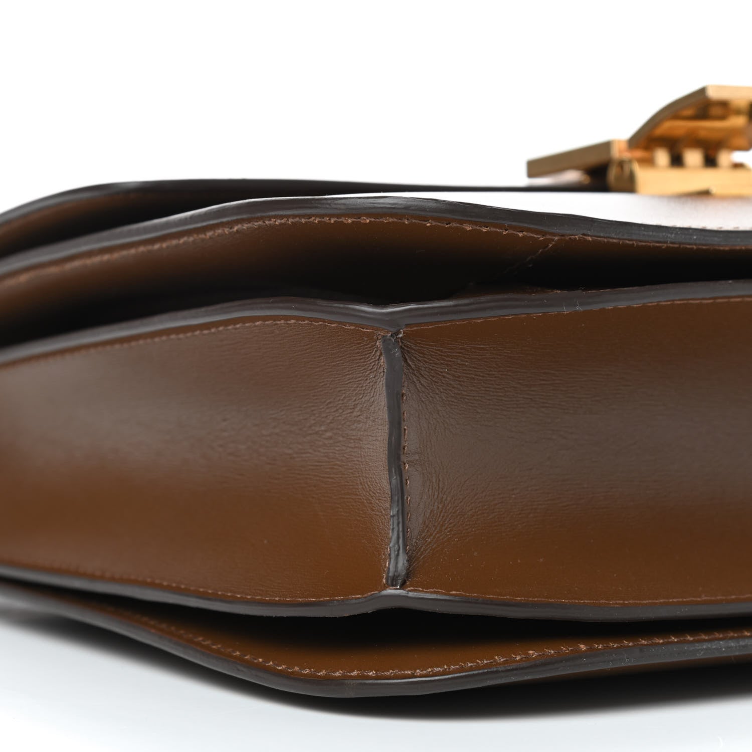 Celine Box Calfskin Medium Classic Box Flap Bag Camel 8 of 9