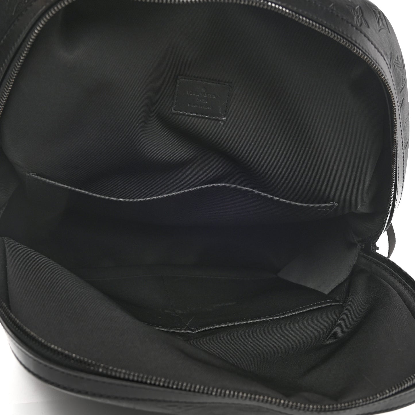 Calfskin Monogram Shadow Sprinter Backpack Black