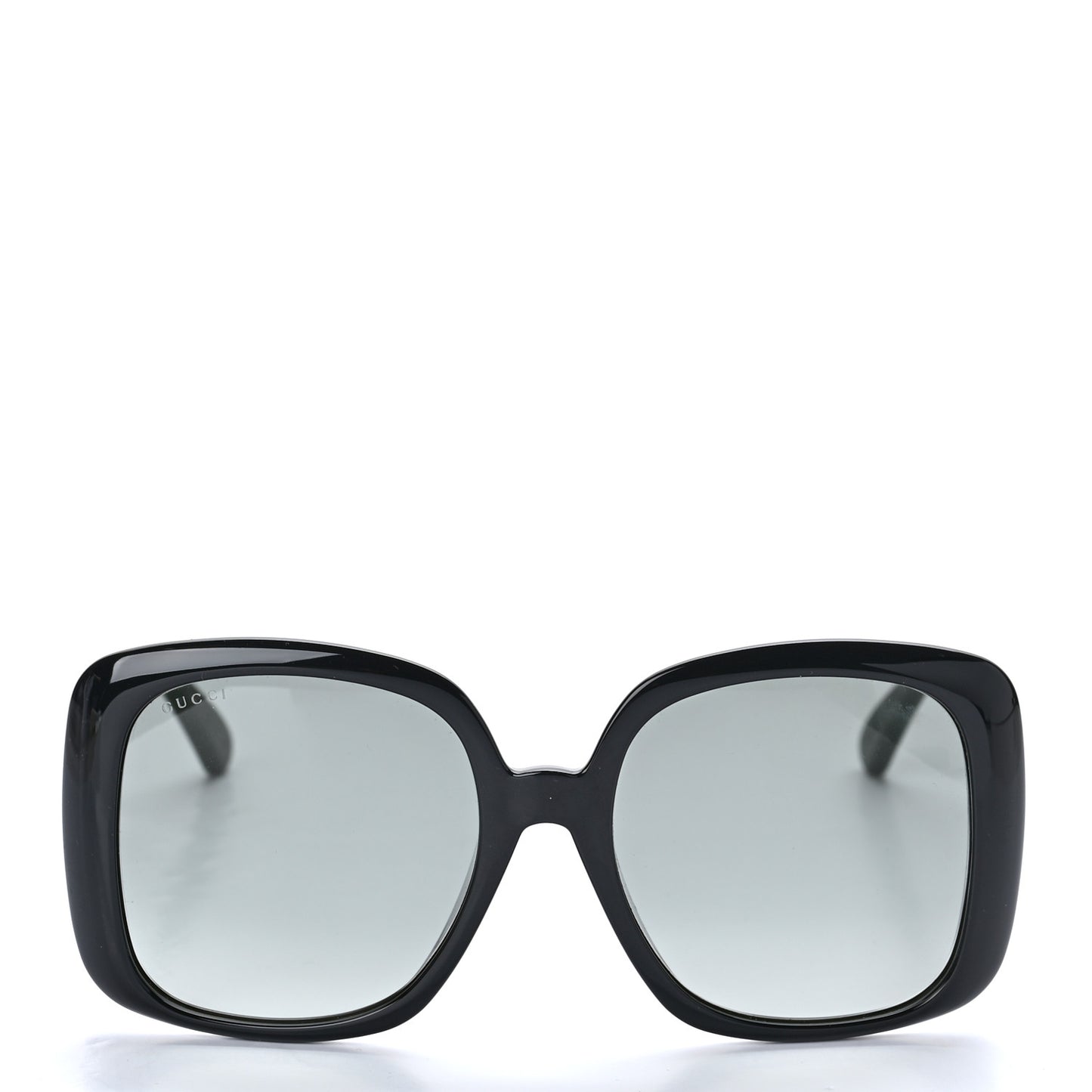 Acetate Square GG Web Sunglasses GG0714S Black