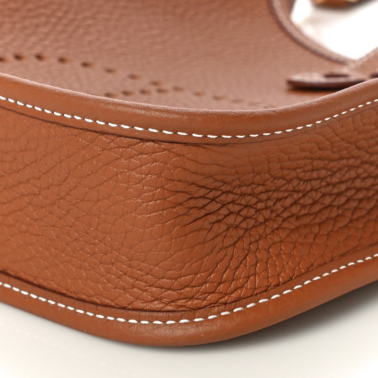 Hermes Taurillon Clemence Evelyne TPM Gold 8 of 10