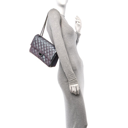 Chanel Iridescent Lambskin Quilted 2.55 Reissue 226 Flap Light Purple 2 of 11