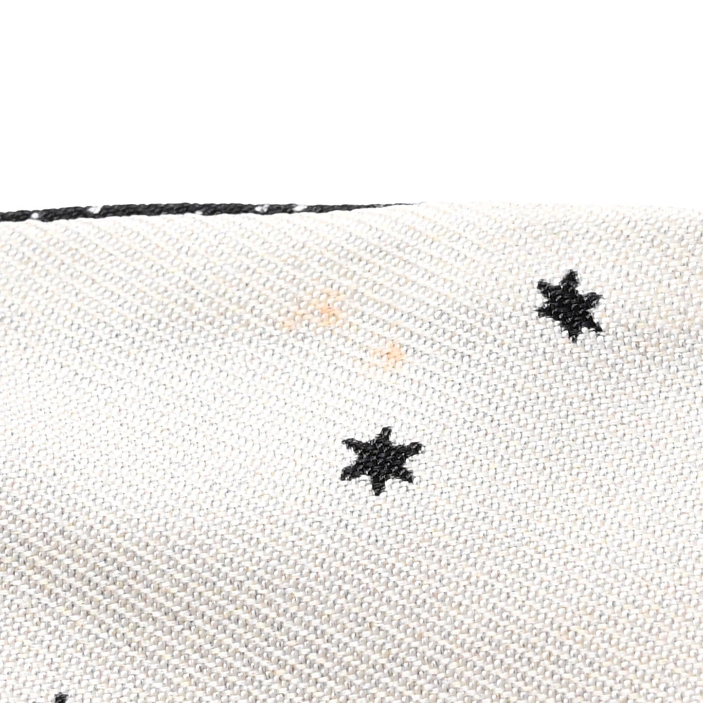 Silk Zodiac Cancer Mitzah Scarf Black