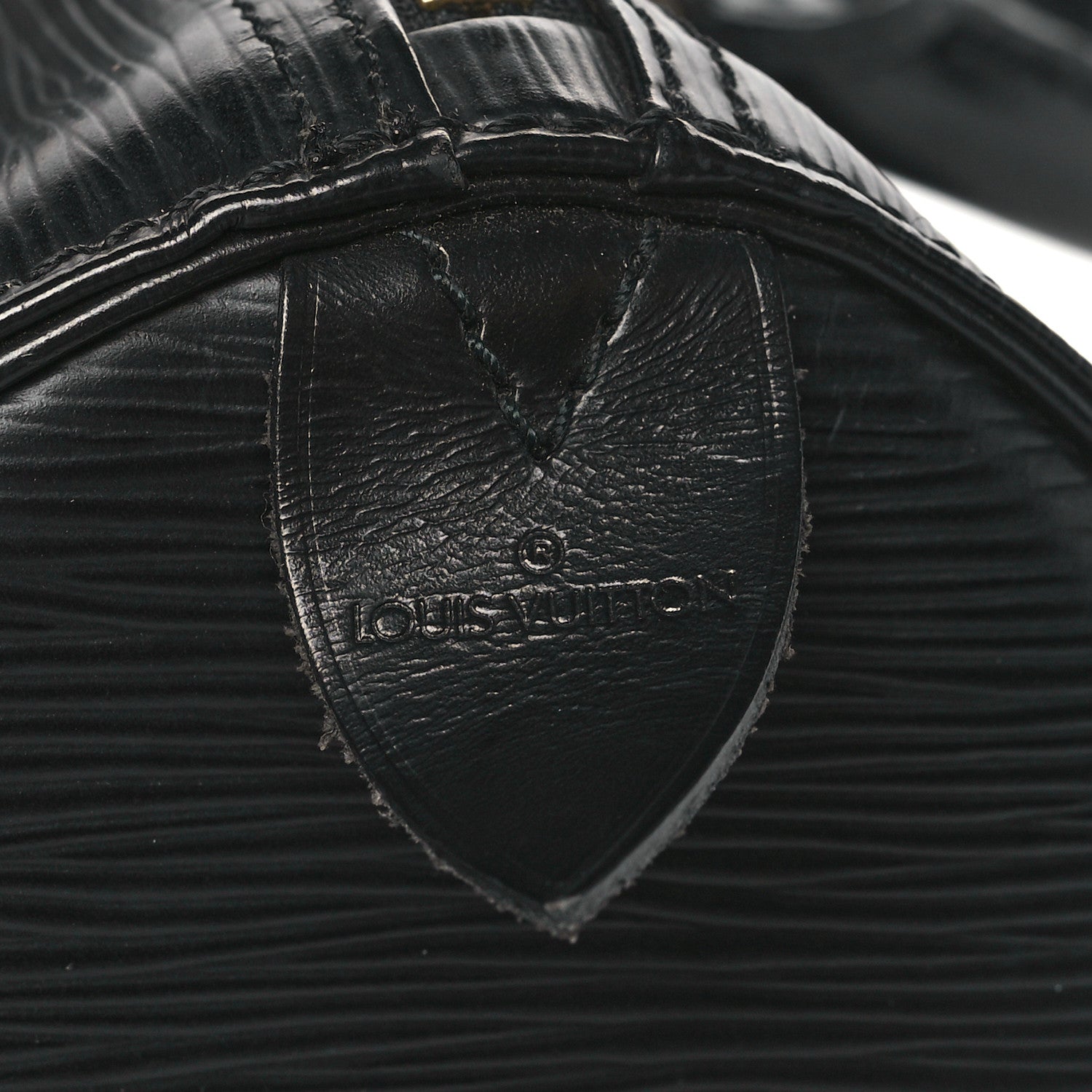 Louis Vuitton Epi Speedy 30 Black 6 of 13