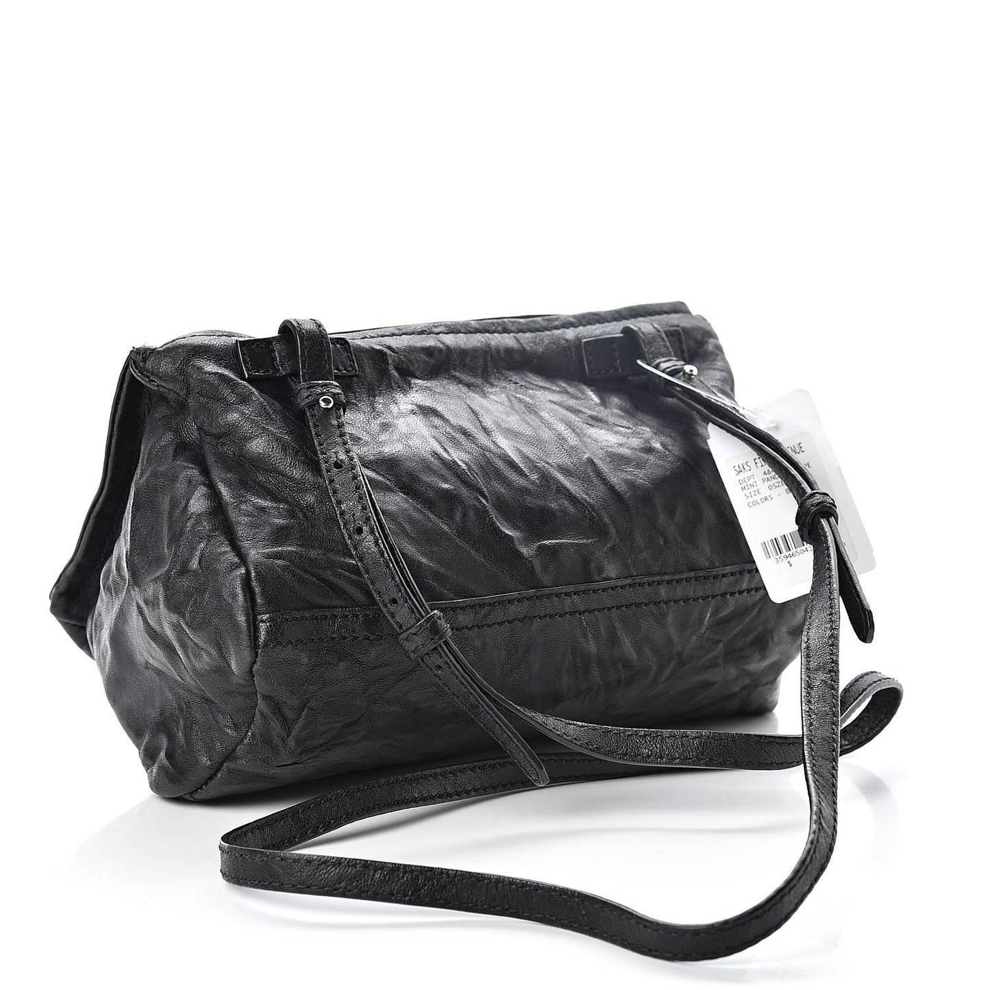 Tumbled Sheepskin Mini Pandora Black