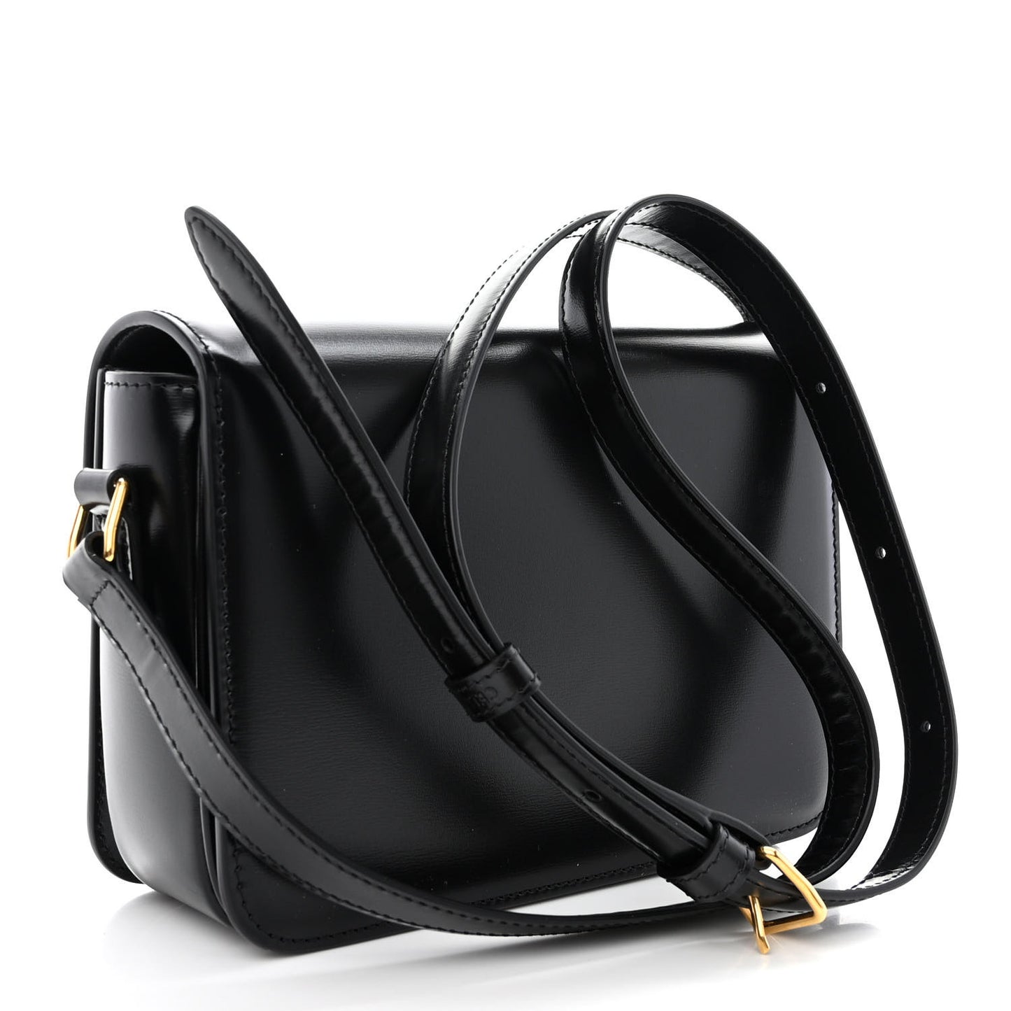Shiny Calfskin Teen Triomphe Black