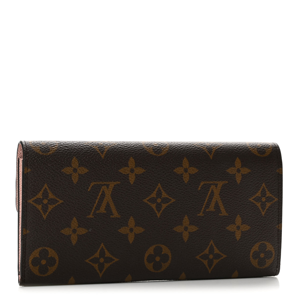 Monogram Emilie Wallet Rose Ballerine