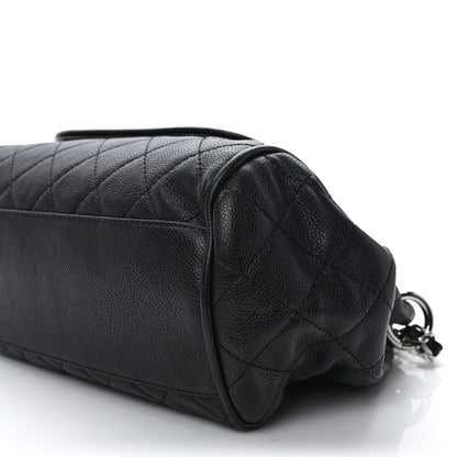 Chanel Caviar Quilted Timeless Accordion Flap Black 9 of 11