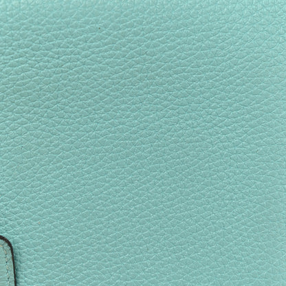 Hermes Togo Dogon Duo Wallet Bleu Atoll 8 of 14