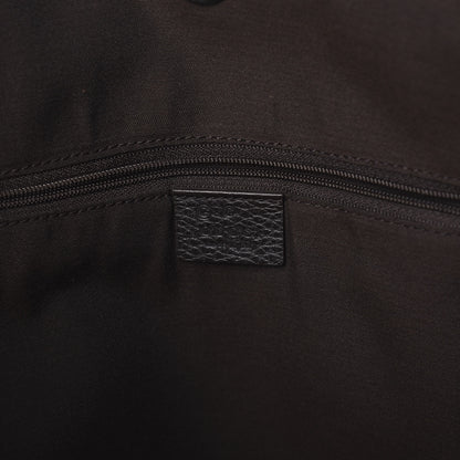 Gucci Denim Monogram Full Moon Tote Dark Brown 6 of 9