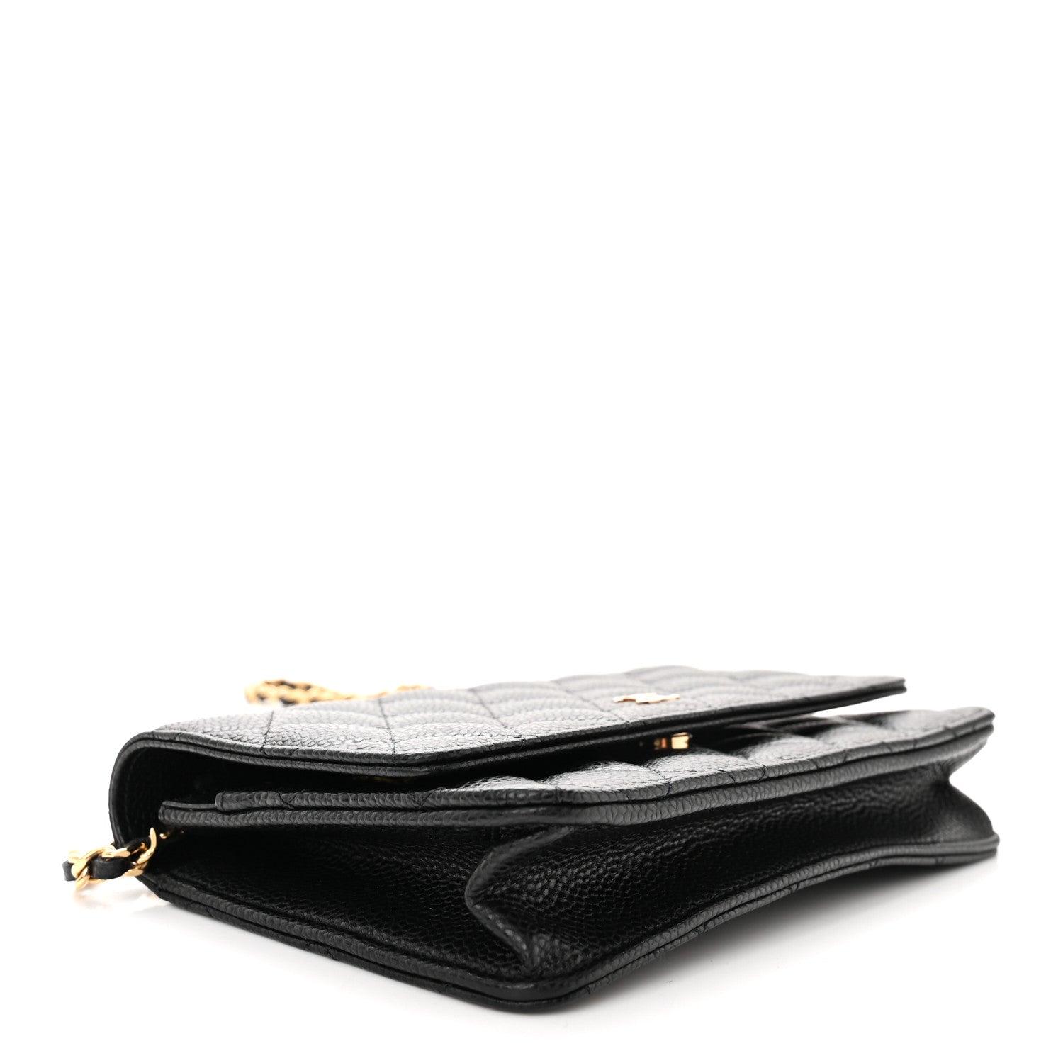 Chanel Caviar Quilted Wallet on Chain WOC Black 4 of 11