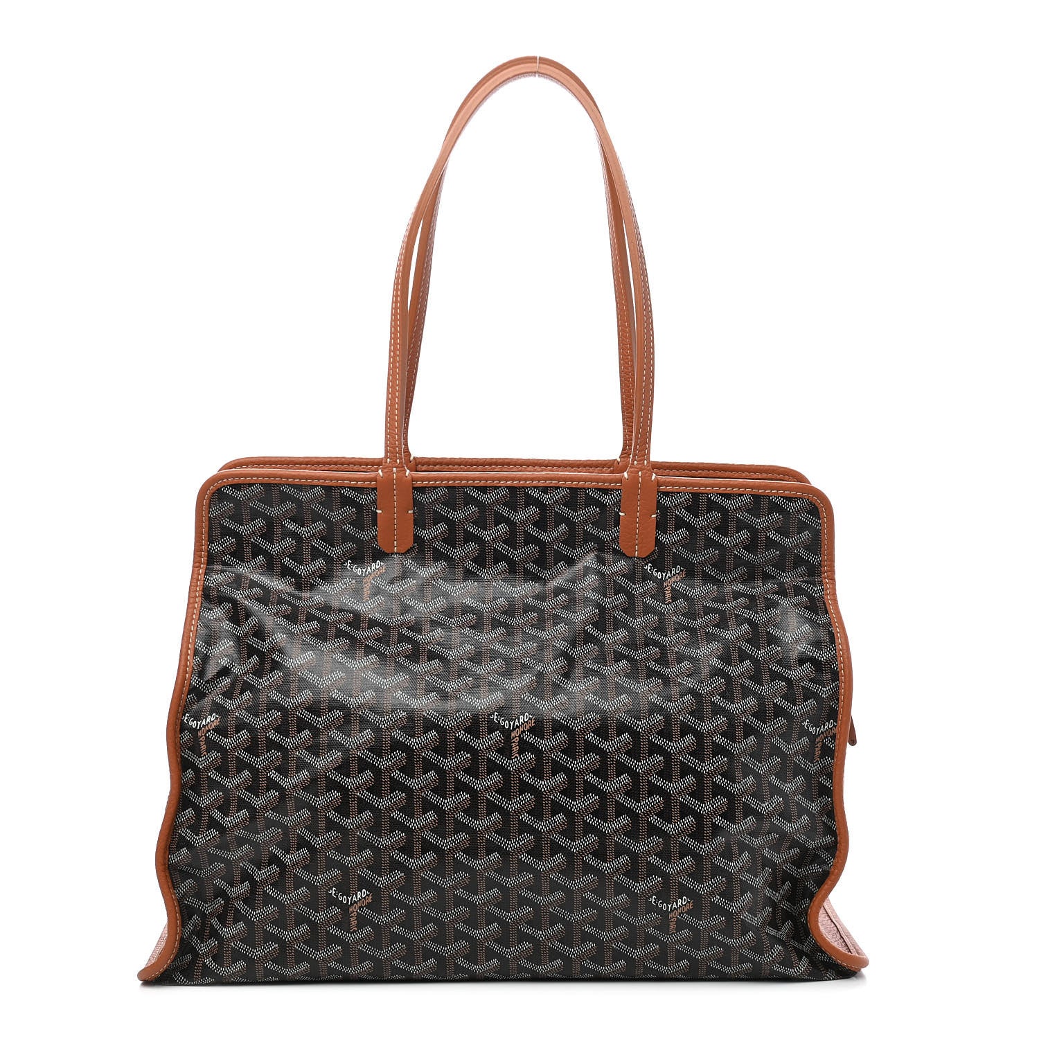 Goyard Goyardine Sac Hardy Pet Carrier PM Black Gold 3 of 9