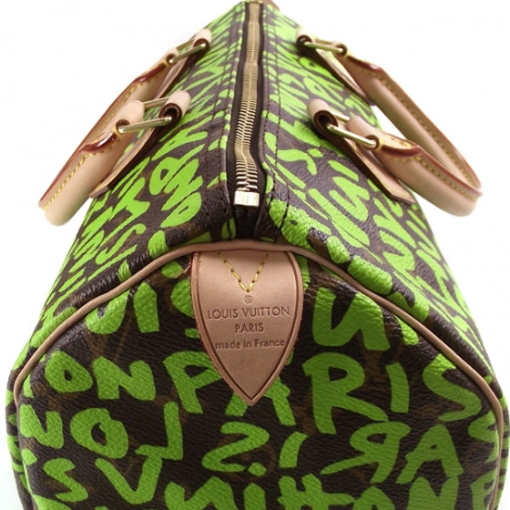 Monogram Graffiti Speedy 30 Green