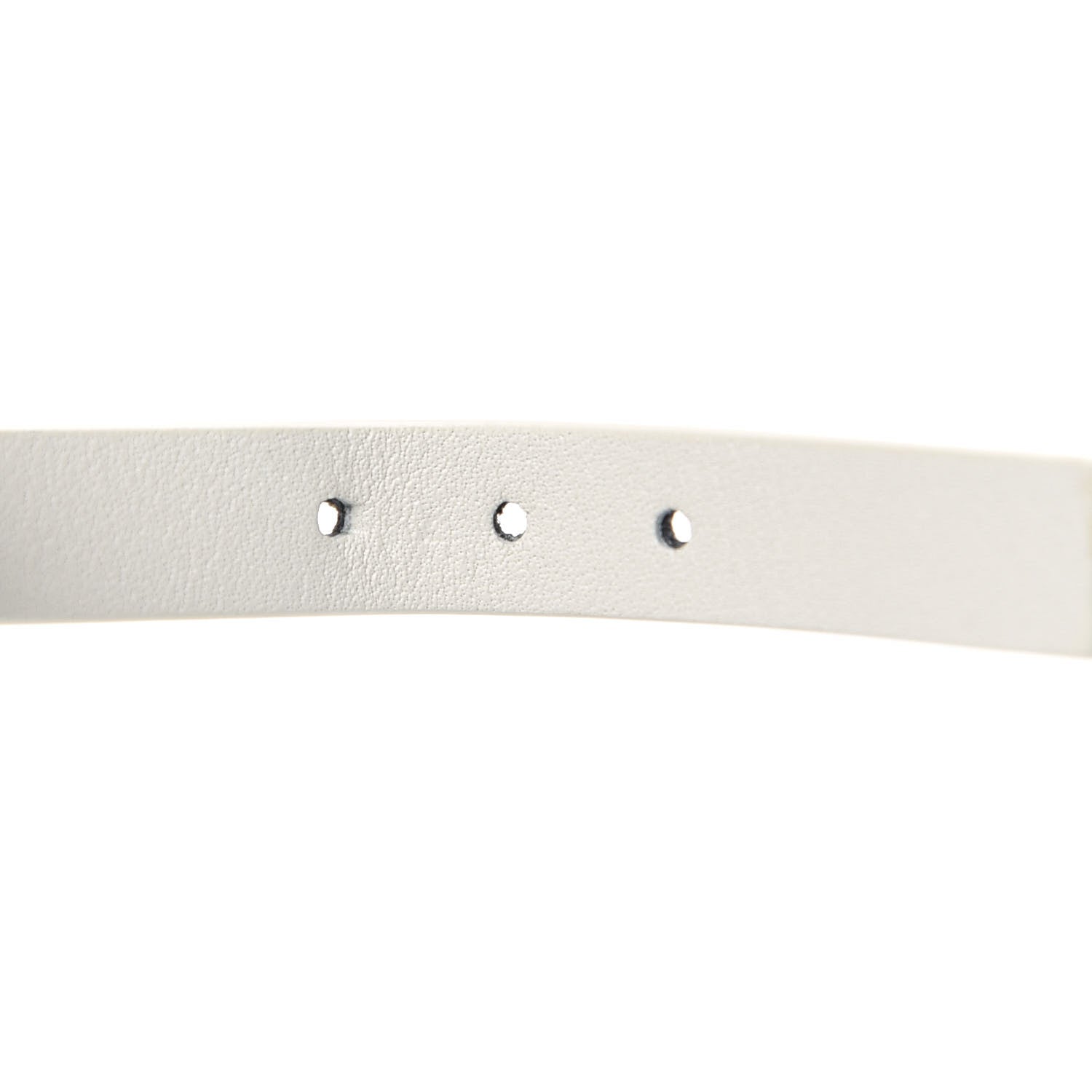Christian Dior Calfskin Bee Double Bracelet White 4 of 5