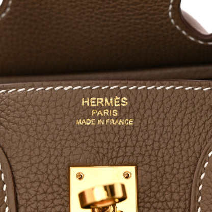 Hermes Togo Birkin 25 Etoupe 6 of 11