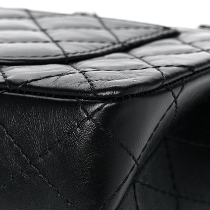 Chanel Aged Calfskin Quilted 2.55 Reissue 225 Flap Black 12 of 15