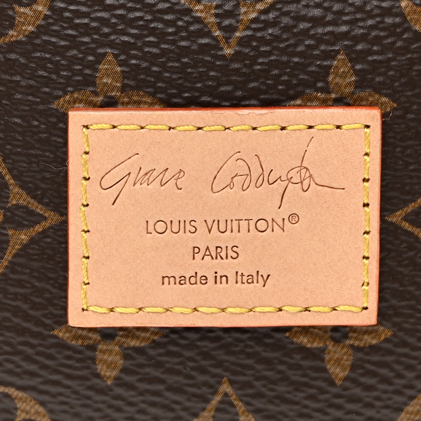 LV Cat Bag Charm Grey