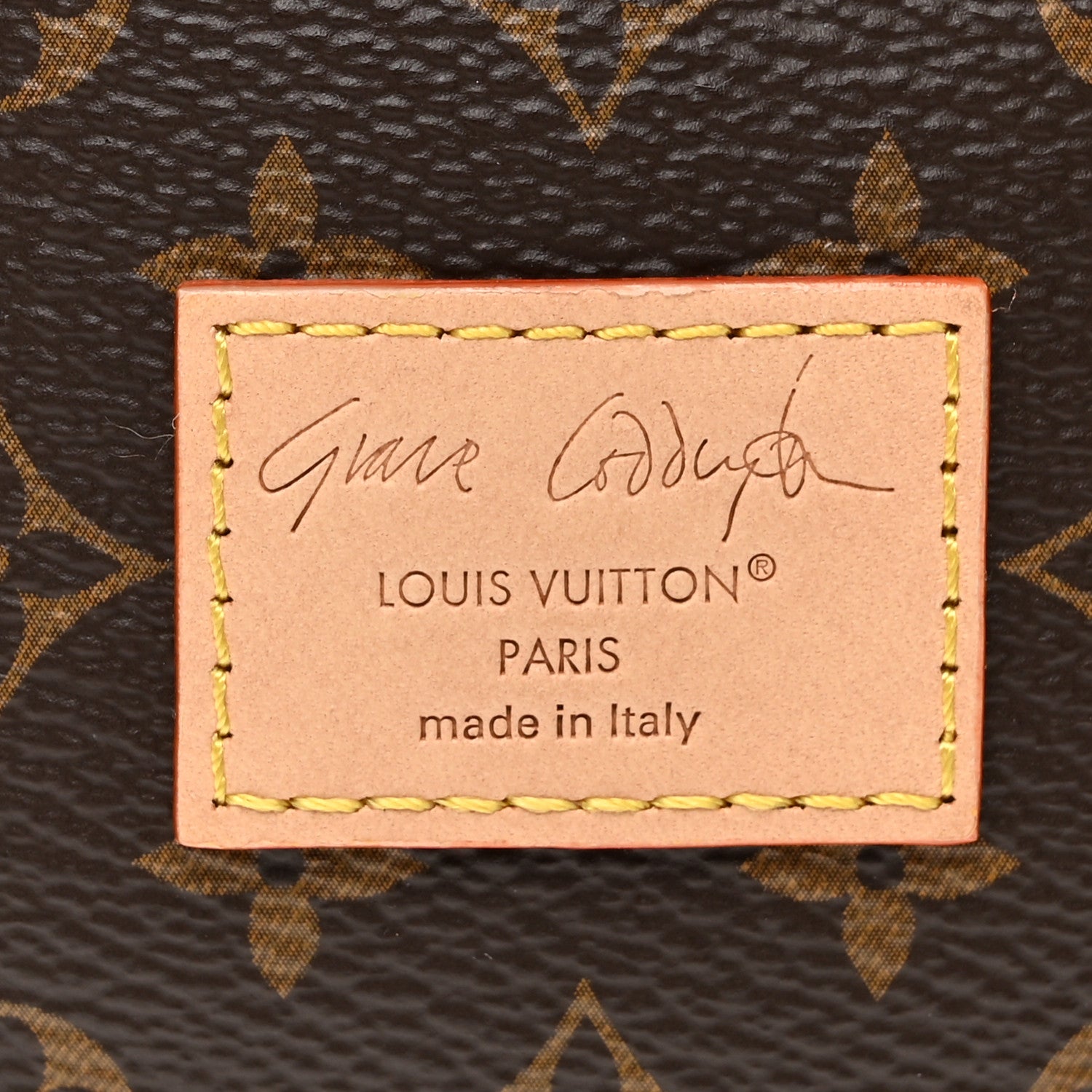 Louis Vuitton LV Cat Bag Charm Grey 3 of 3