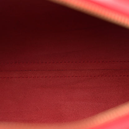 Louis Vuitton Epi Speedy 25 Castillan Red 5 of 13