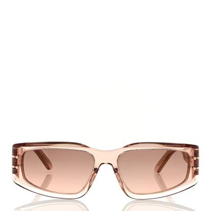 Christian Dior Acetate DiorSignature S9U Sunglasses Transparent Pink 2 of 6
