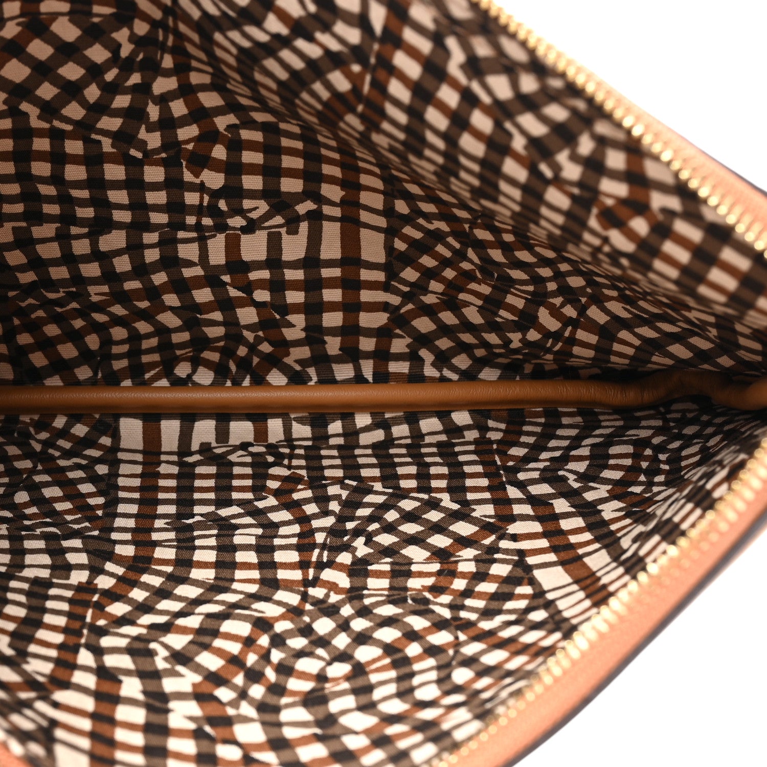 MCM Visetos Medium Liz Reversible Shopper Tote Cognac 10 of 16