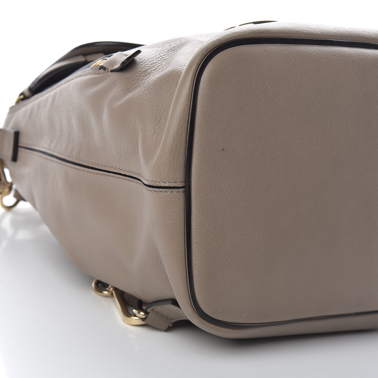 Chloe Suede Calfskin Medium Faye Backpack Motty Grey 9 of 18