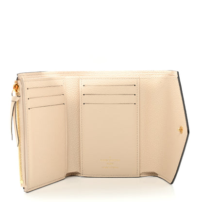Louis Vuitton Empreinte Monogram Giant Victorine Wallet Creme Bois De Rose 5 of 6