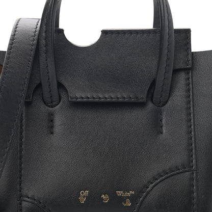 Off-White OFF WHITE Calfskin Burrow 16 Tote Black 7 of 11
