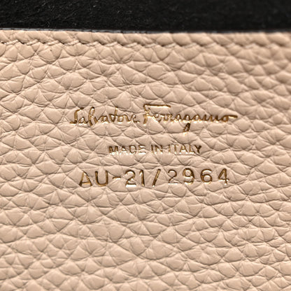 Salvatore Ferragamo Tumbled Calfskin Gancini Mini Bag Beige 6 of 9